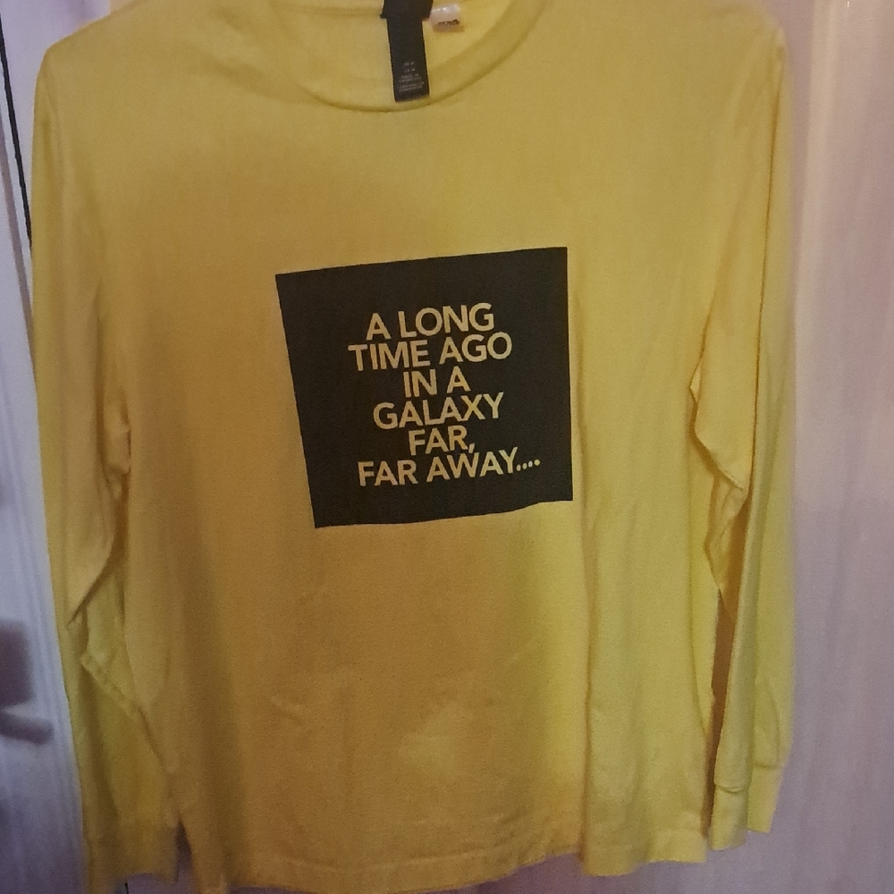 Vintage Star Wars Yellow Crewneck Shirt